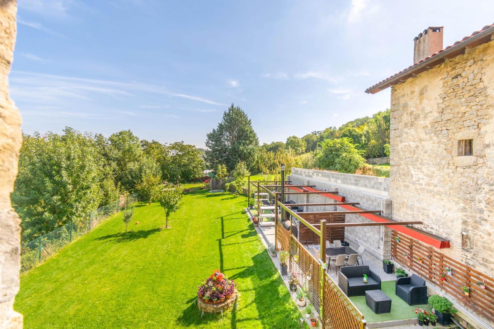 Acogedora Casa Rural Con Jardin Y Barbacoa Proxima A Pamplona Ilzarbe Exterior photo